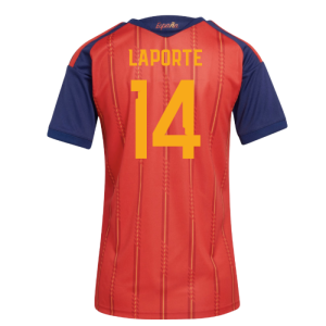 2026-2027 Spain Home Shirt (Womens) (Laporte 14)