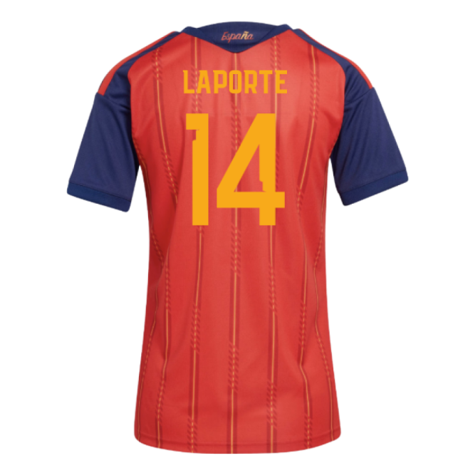 2026-2027 Spain Home Shirt (Womens) (Laporte 14)