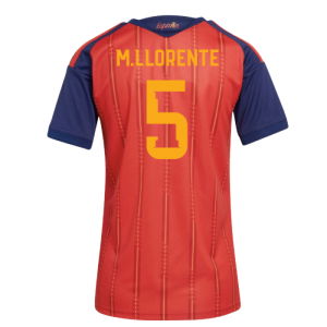 2026-2027 Spain Home Shirt (Womens) (M.Llorente 5)