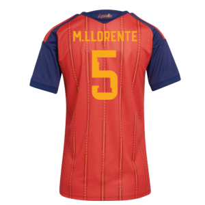 2026-2027 Spain Home Shirt (Womens) (M.Llorente 5)