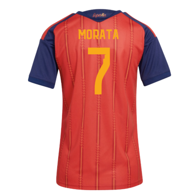 2026-2027 Spain Home Shirt (Womens) (Morata 7)