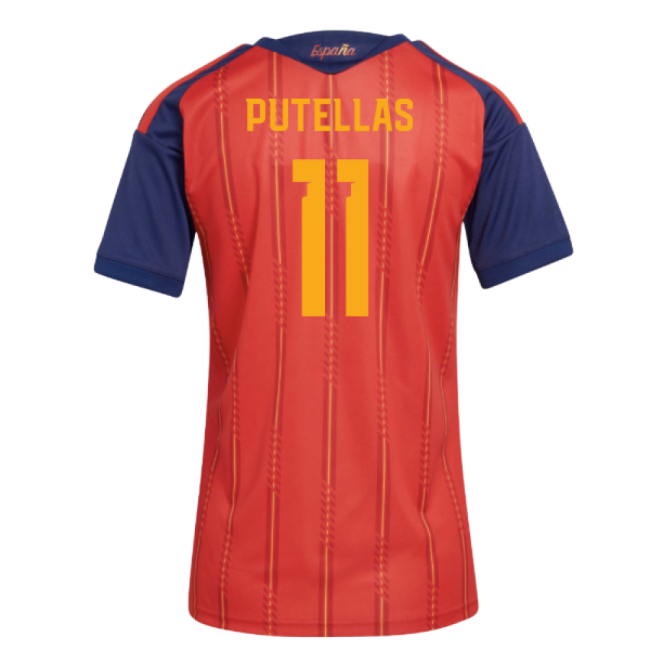 2026-2027 Spain Home Shirt (Womens) (Putellas 11)