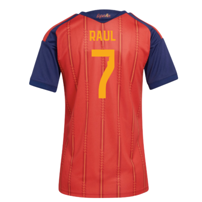 2026-2027 Spain Home Shirt (Womens) (Raul 7)