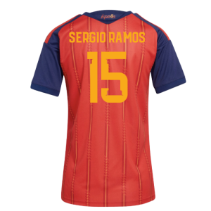 2026-2027 Spain Home Shirt (Womens) (Sergio Ramos 15)