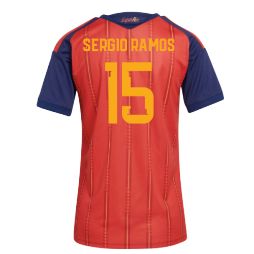 2026-2027 Spain Home Shirt (Womens) (Sergio Ramos 15)