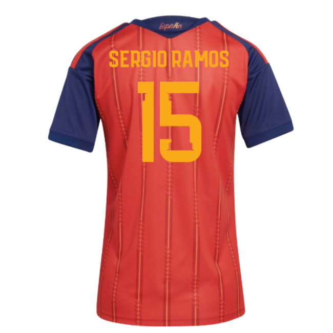 2026-2027 Spain Home Shirt (Womens) (Sergio Ramos 15)