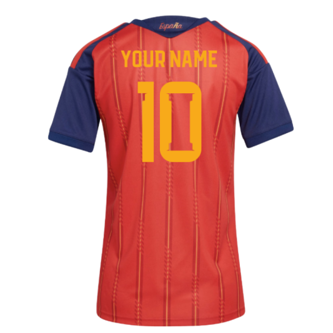 2026-2027 Spain Home Shirt (Womens) (Your Name)