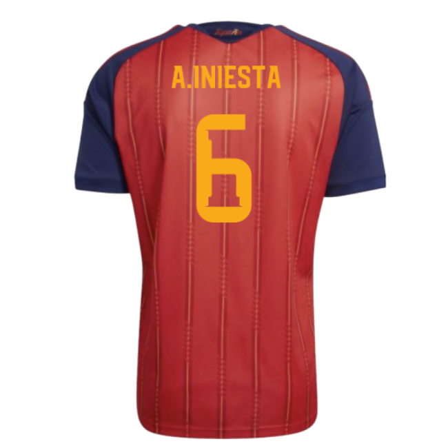 2026-2027 Spain Home Youth Kit (A.Iniesta 6)