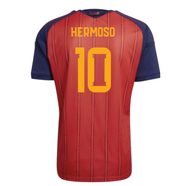 2026-2027 Spain Home Youth Kit (Hermoso 10)