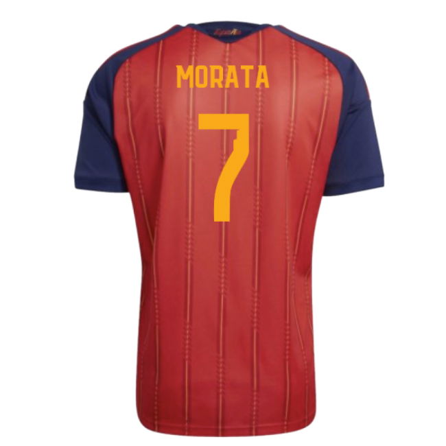 2026-2027 Spain Home Youth Kit (Morata 7)