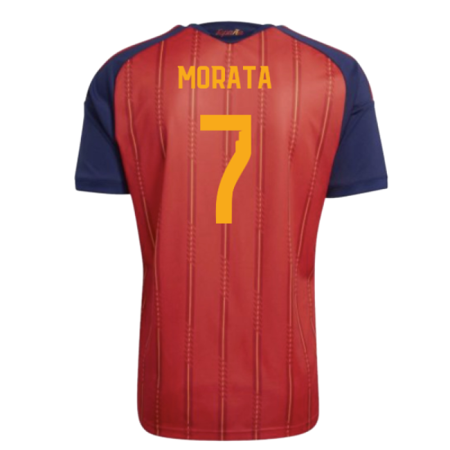 2026-2027 Spain Home Youth Kit (Morata 7)
