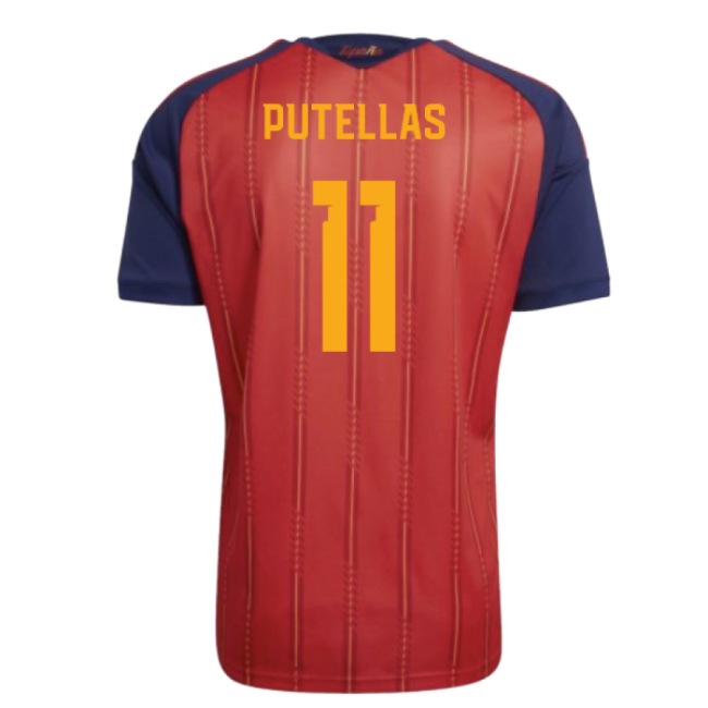 2026-2027 Spain Home Youth Kit (Putellas 11)