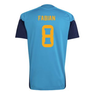 2026-2027 Spain Training Jersey (Bold Aqua) (Fabian 8)