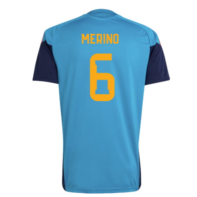 2026-2027 Spain Training Jersey (Bold Aqua) (Merino 6)
