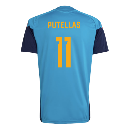 2026-2027 Spain Training Jersey (Bold Aqua) (Putellas 11)