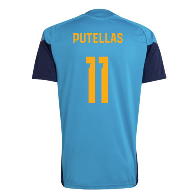 2026-2027 Spain Training Jersey (Bold Aqua) (Putellas 11)