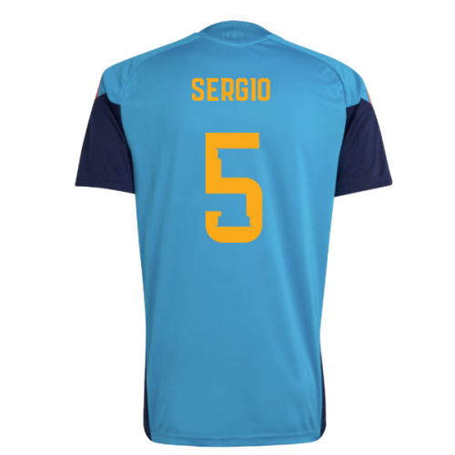 2026-2027 Spain Training Jersey (Bold Aqua) (Sergio 5)