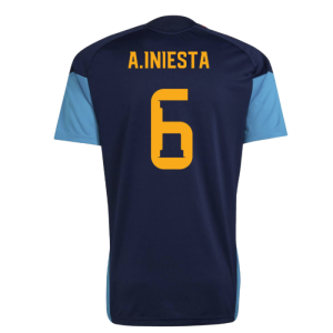 2026-2027 Spain Training Jersey (Night Indigo) (A.Iniesta 6)