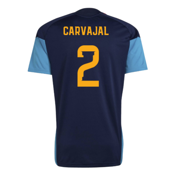 2026-2027 Spain Training Jersey (Night Indigo) (Carvajal 2)