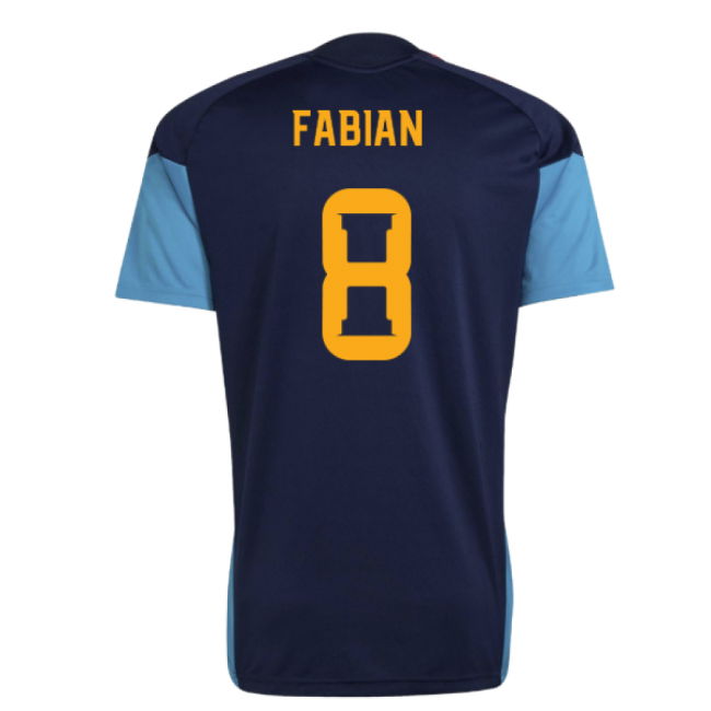 2026-2027 Spain Training Jersey (Night Indigo) (Fabian 8)