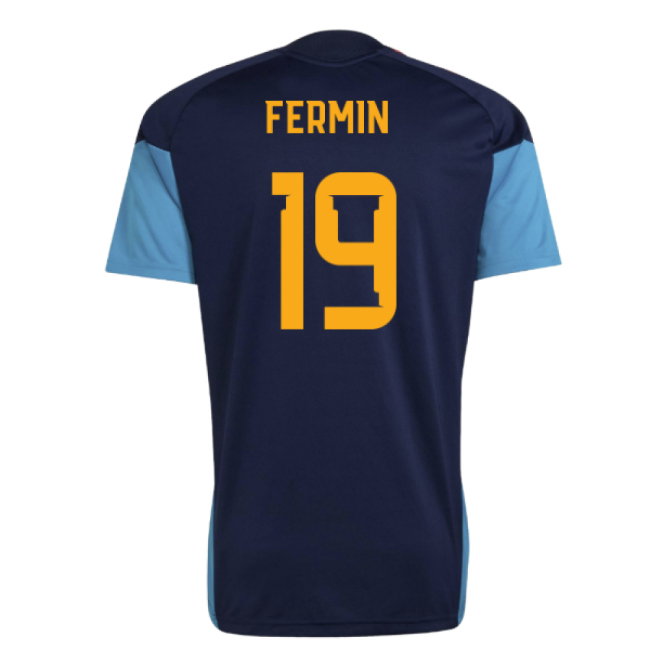 2026-2027 Spain Training Jersey (Night Indigo) (Fermin 19)