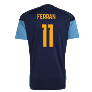 2026-2027 Spain Training Jersey (Night Indigo) (Ferran 11)