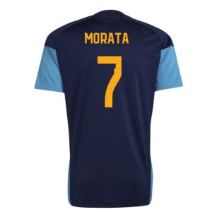 2026-2027 Spain Training Jersey (Night Indigo) (Morata 7)