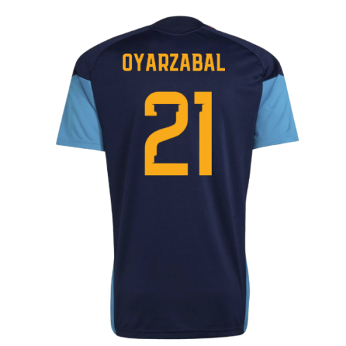 2026-2027 Spain Training Jersey (Night Indigo) (Oyarzabal 21)