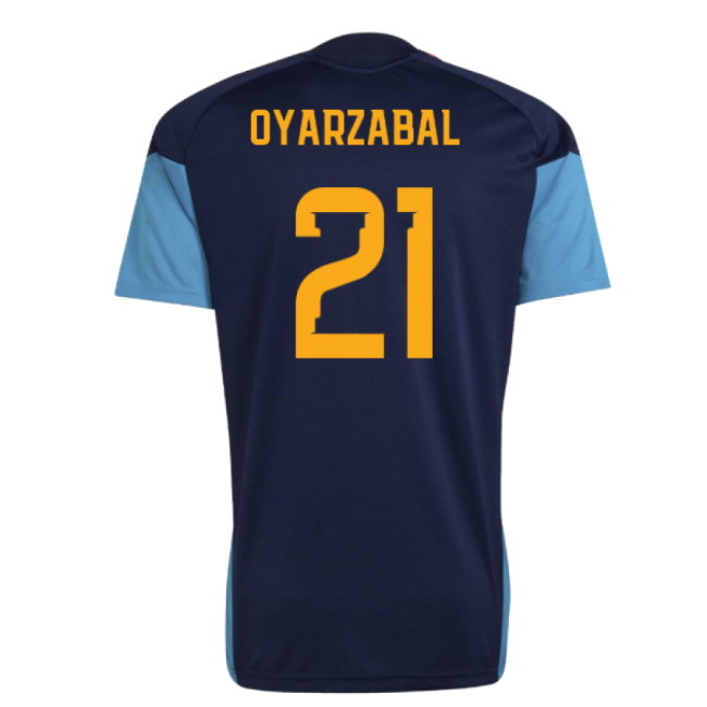 2026-2027 Spain Training Jersey (Night Indigo) (Oyarzabal 21)