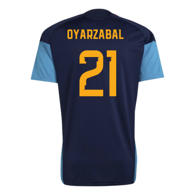 2026-2027 Spain Training Jersey (Night Indigo) (Oyarzabal 21)
