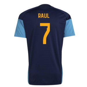 2026-2027 Spain Training Jersey (Night Indigo) (Raul 7)