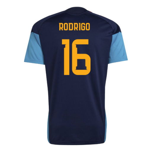 2026-2027 Spain Training Jersey (Night Indigo) (Rodrigo 16)