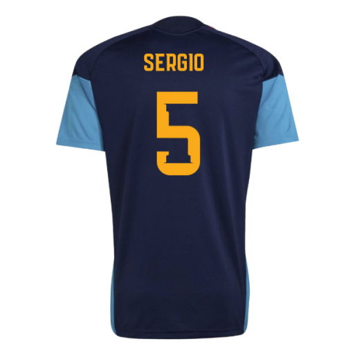 2026-2027 Spain Training Jersey (Night Indigo) (Sergio 5)
