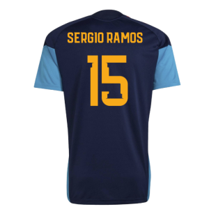 2026-2027 Spain Training Jersey (Night Indigo) (Sergio Ramos 15)
