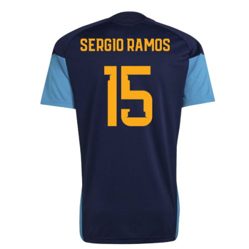 2026-2027 Spain Training Jersey (Night Indigo) (Sergio Ramos 15)