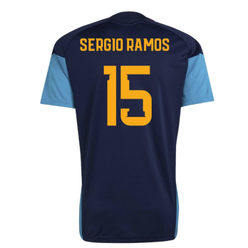 2026-2027 Spain Training Jersey (Night Indigo) (Sergio Ramos 15)