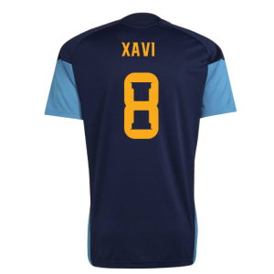 2026-2027 Spain Training Jersey (Night Indigo) (Xavi 8)