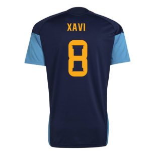 2026-2027 Spain Training Jersey (Night Indigo) (Xavi 8)