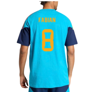 2026-2027 Spain Training Tee (Bold Aqua) (Fabian 8)