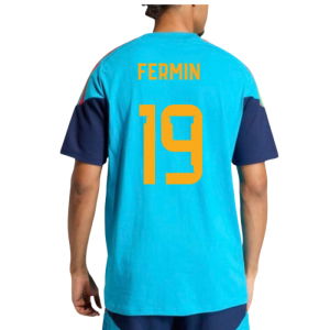 2026-2027 Spain Training Tee (Bold Aqua) (Fermin 19)