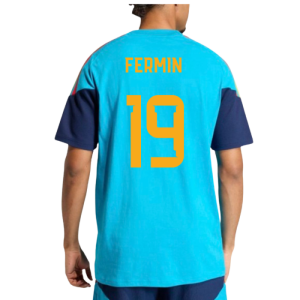 2026-2027 Spain Training Tee (Bold Aqua) (Fermin 19)