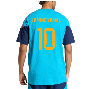 2026-2027 Spain Training Tee (Bold Aqua) (Lamine Yamal 10)