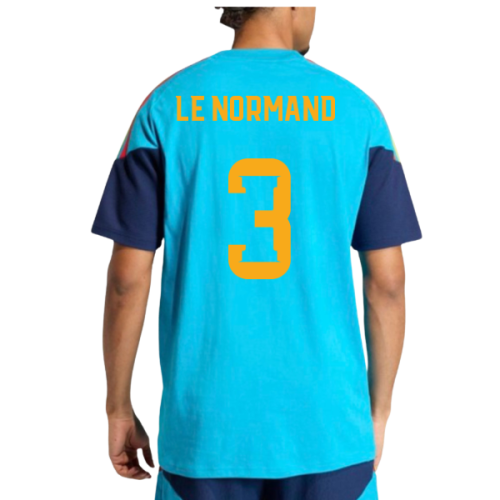 2026-2027 Spain Training Tee (Bold Aqua) (Le Normand 3)