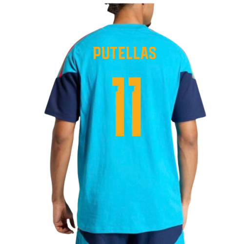 2026-2027 Spain Training Tee (Bold Aqua) (Putellas 11)