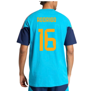2026-2027 Spain Training Tee (Bold Aqua) (Rodrigo 16)