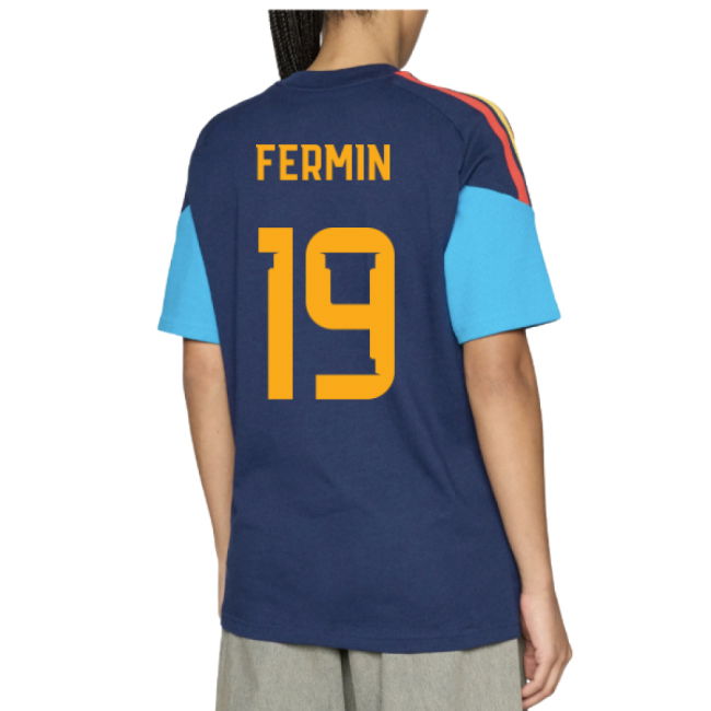 2026-2027 Spain Training Tee (Night Indigo) (Fermin 19)