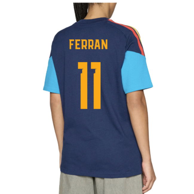 2026-2027 Spain Training Tee (Night Indigo) (Ferran 11)