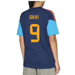 2026-2027 Spain Training Tee (Night Indigo) (Gavi 9)