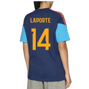 2026-2027 Spain Training Tee (Night Indigo) (Laporte 14)