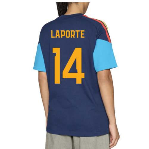 2026-2027 Spain Training Tee (Night Indigo) (Laporte 14)